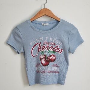 SOLD Farm Fresh Cherries T Shirt